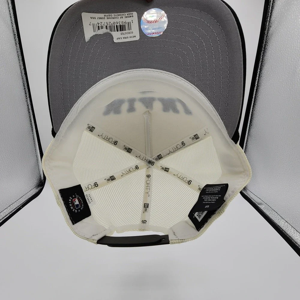 New Era Miami Marlins Hat‎ Arch Glitz 9Forty MLB Snapback Mesh Back Rope Cap NEW